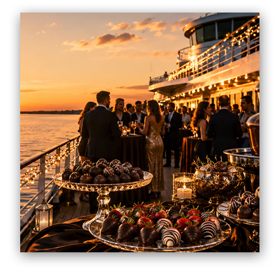 gala Chocolate Ball Gala on the sunset cruise